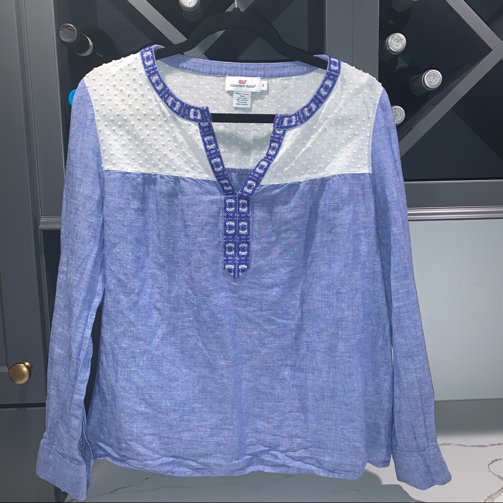 Vineyard vines long sleeve tunic